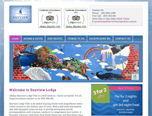 Tablet Screenshot of bayviewbackpackers.com.au